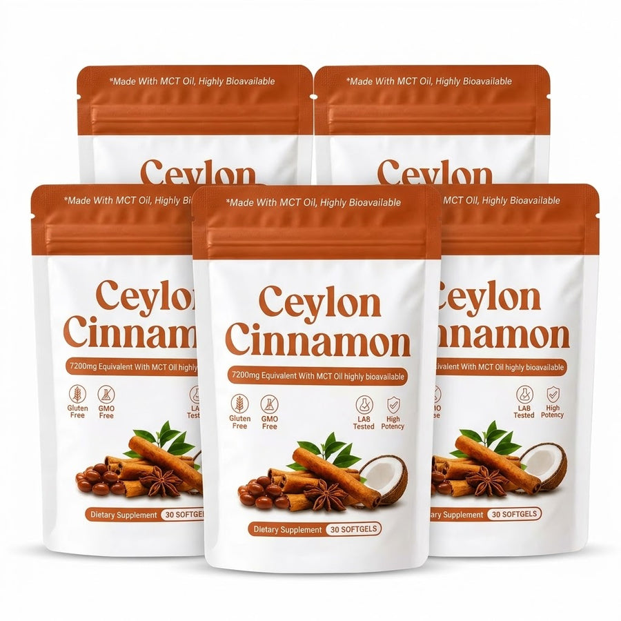 5 pouches of Ceylon Cinnamon